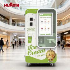 Máquina automática de helados de servicio suave comercial: el futuro del comercio minorista no tripulado